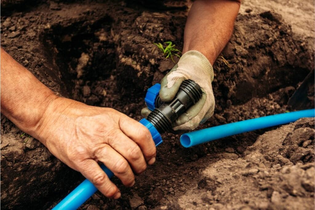 irrigation system installation